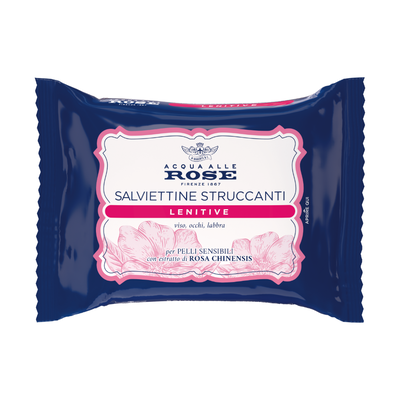 Acqua alle Rose Salviettine Struccanti Lenitive 20 Pezzi