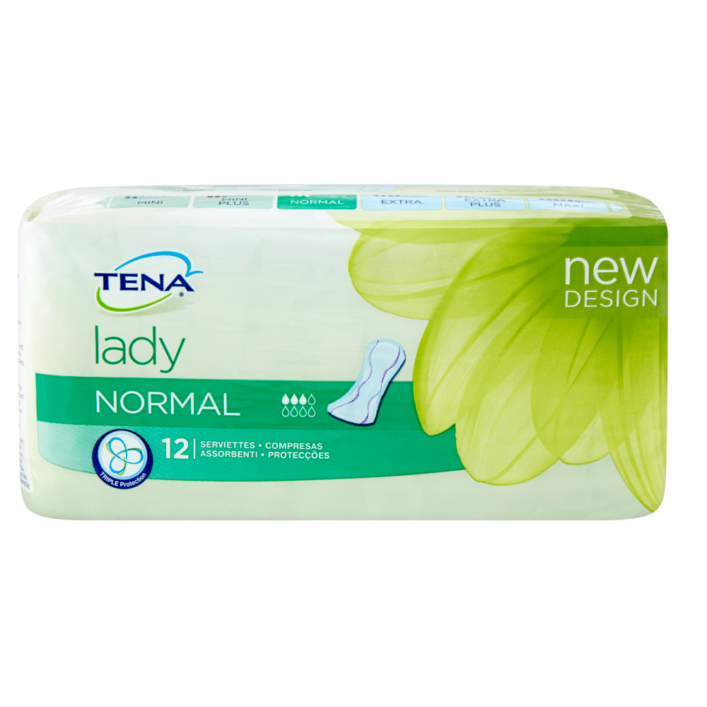 Tena Lady Normal 12 - assorbenti, , large