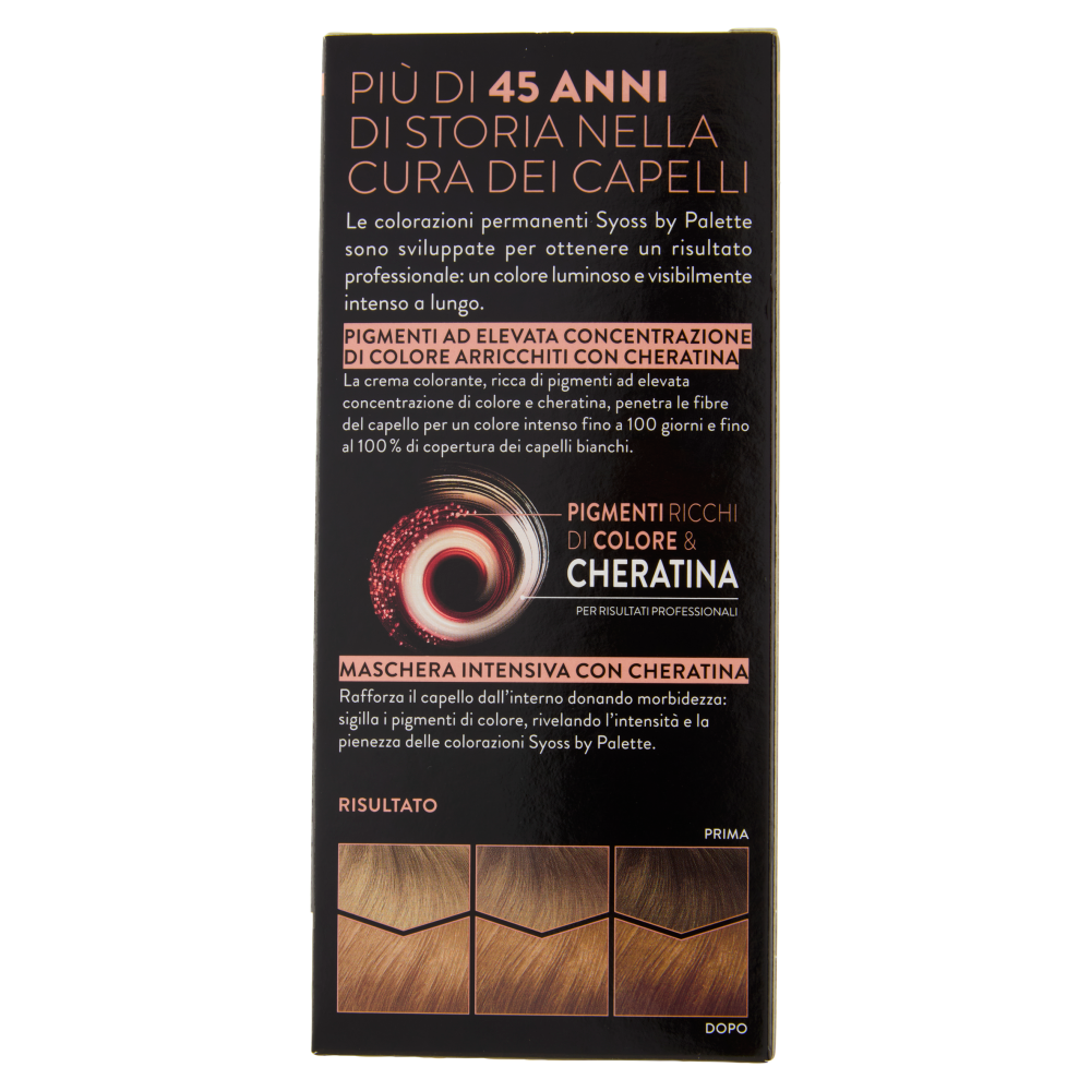Syoss By Palette Colorazione Permanente 6.8 Biondo Scuro, , large