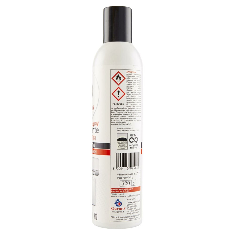 Germo Disinfettante Climatizzatori 400 ml, , large