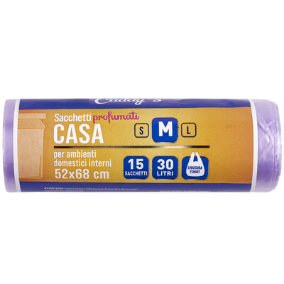 Caddy's Sacchetti Profumati M 52x68 15 Pezzi