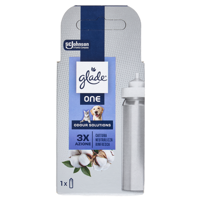 Glade ONE Ricarica Refreshing Air contro gli odori degli animali 10ml
