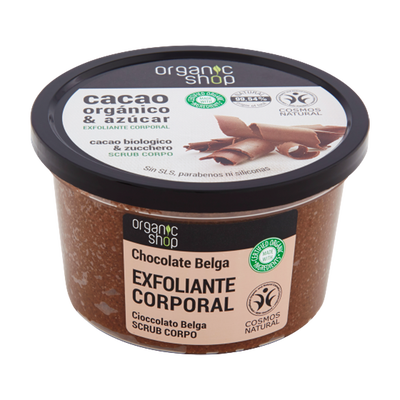 Organic Shop Cacao Biologico e Zucchero Scrub 250 ml