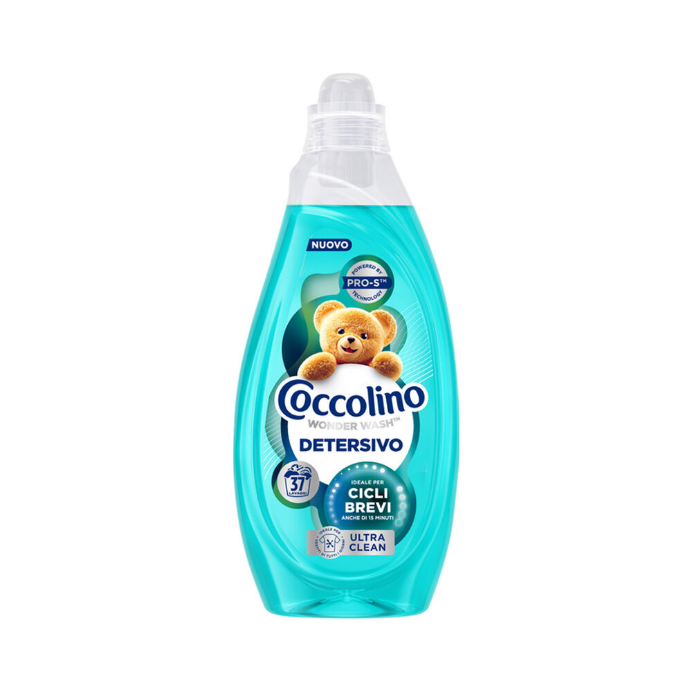 Coccolino Detergente Liquido Lavatrice Ultra Clean 1480 ml, , large