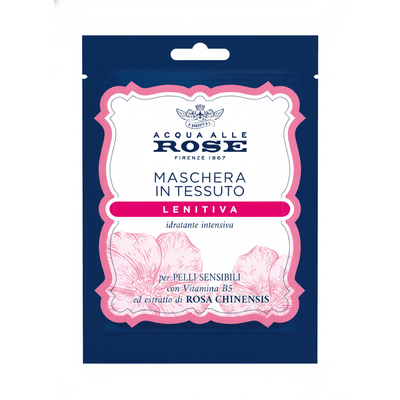 Acqua alle Rose Sensitive Maschera in Tessuto Idratante Intensiva 1 Pezzi