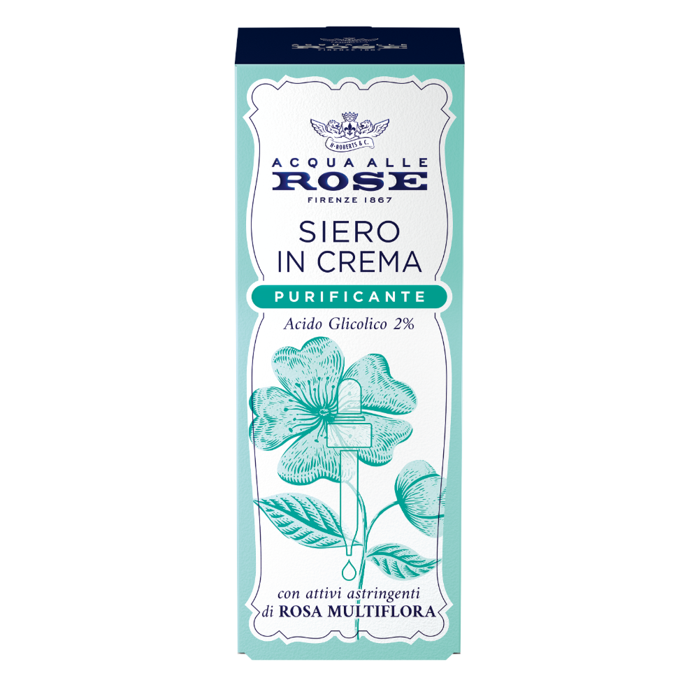 Acqua alle Rose Siero in Crema Purificante 30 ml, , large