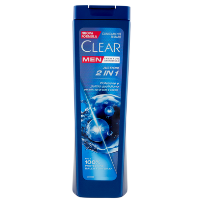 Clear Men Shampoo Antiforfora  Action 2in1 225 ml