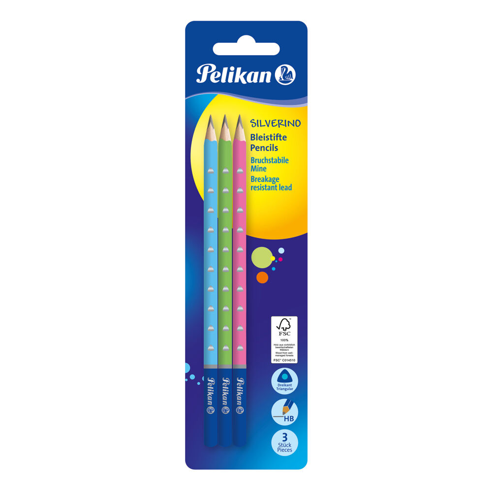 Pelikan Matite Graffite HB 3Pezzi, , large