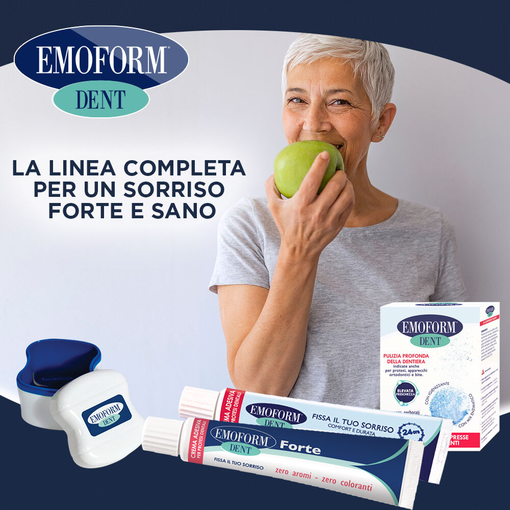 Emoform Dent, Crema Adesiva per Protesi 45 g, , large