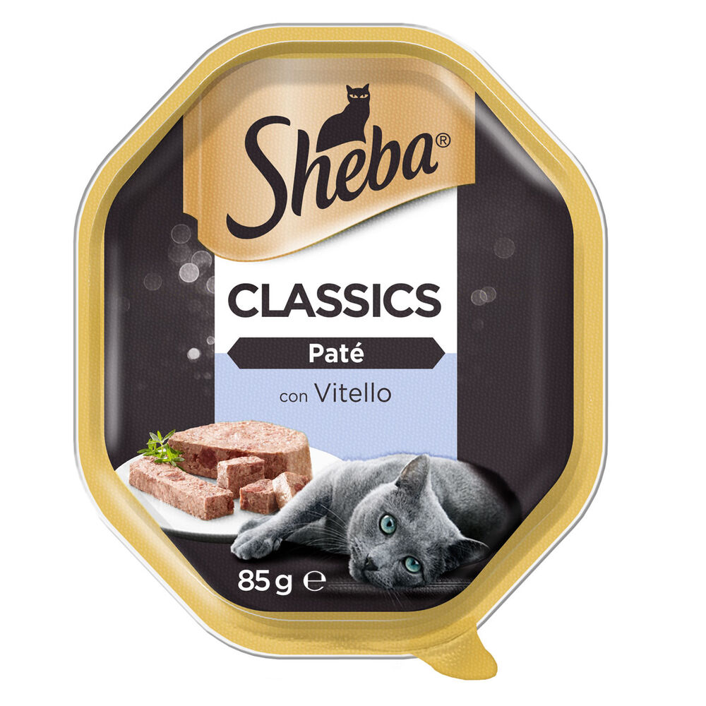 Sheba Pat&eacute; Classic con Vitello 85 g, , large