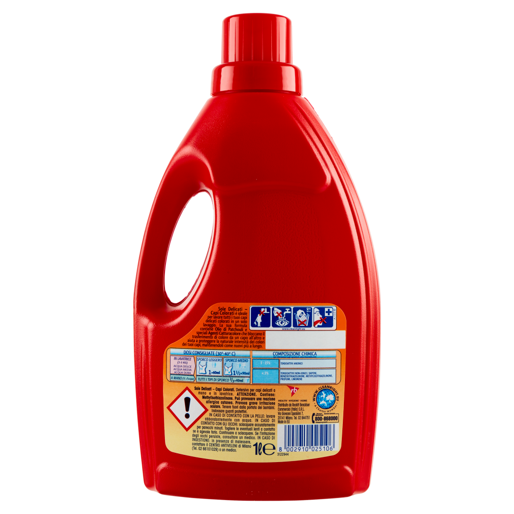 Sole Delicato Capi Colorati 1000ml, , large
