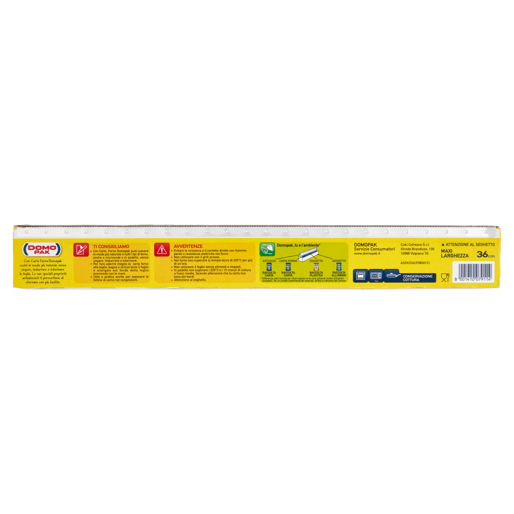 Domopak Carta Forno 8 mt, , large
