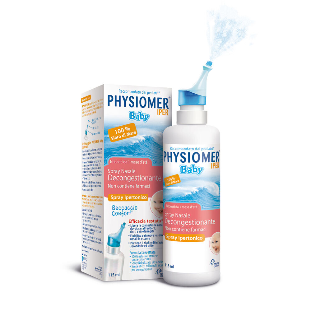 Physiomer Baby Iper Spray Nasale Decongestionante 115 ml, , large