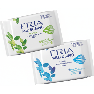 Fria 1000 Usi 20 Salviette - Profumazioni Assortite