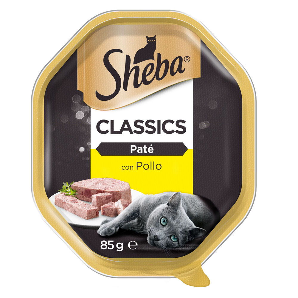 Sheba Pat&eacute; Classic con Pollo 85 g, , large