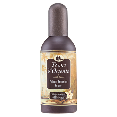 Tesori d'Oriente Vaniglia e Zenzero del Madagascar Profumo Aromatico 100 ml