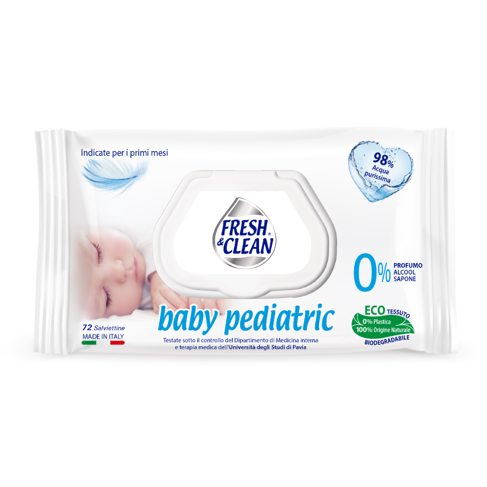 Fresh & Clean Bimbi Salviette Pediatriche 72 Pezzi, , large