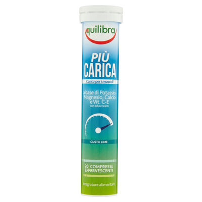 Equilibra Pi&ugrave; Carica 20 Compresse 90g