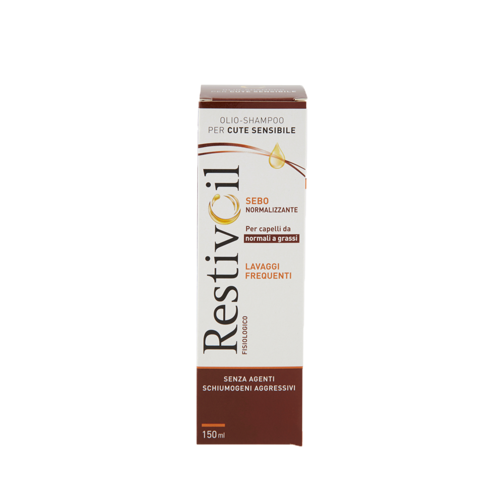 RestivOil Fisiologico Olio-Shampoo per Cute Sensibile 150 ml, , large
