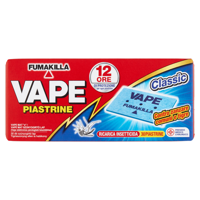 Vape Ricarica Piastrine Classica 30 Pezzi