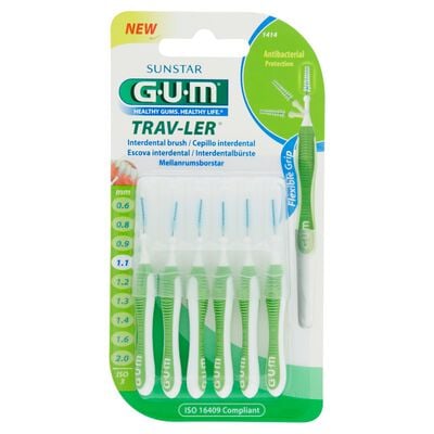 Gum Trav-Ler Scovolino Interdentale 1,1 mm 6 Pezzi