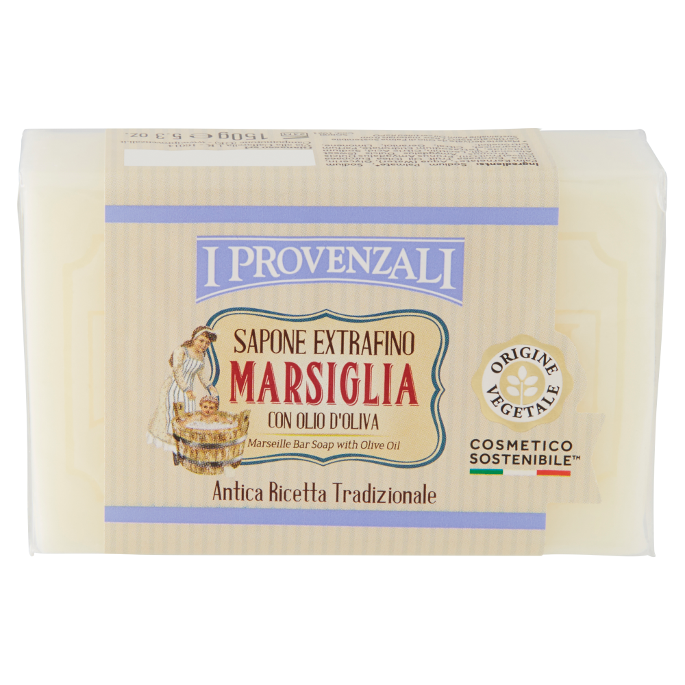 I Provenzali Sapone Extrafino Marsiglia con Olio d'Oliva 150 g, , large