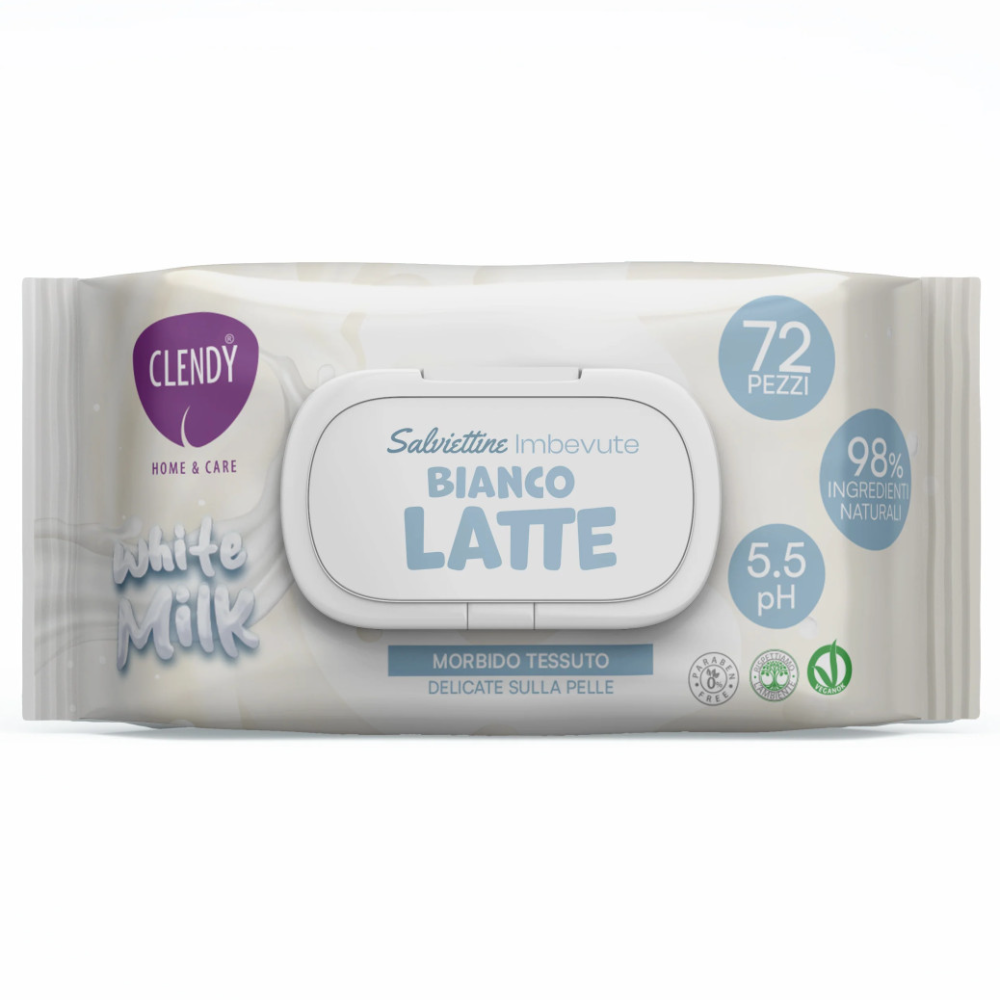 Clendy Salviette Baby 72 Pezzi, , large