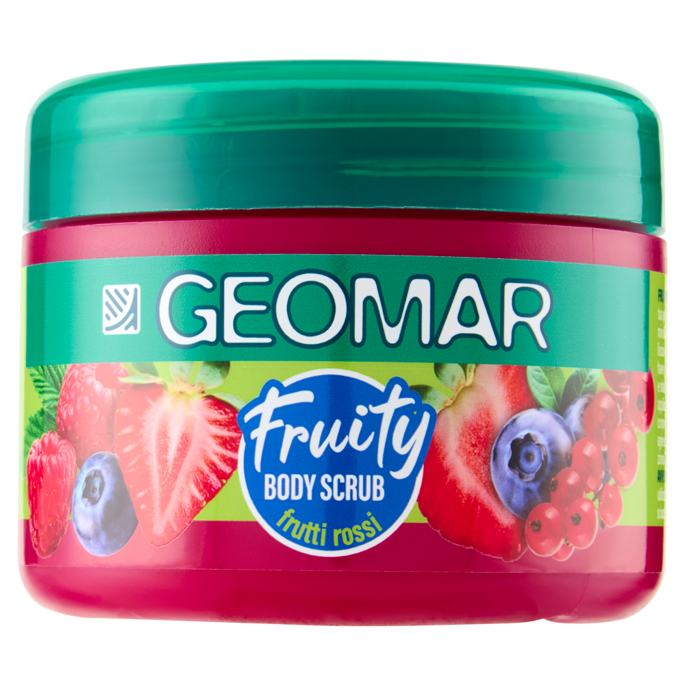 Geomar Fruity Body Scrub Frutti Rossi 300 g, , large