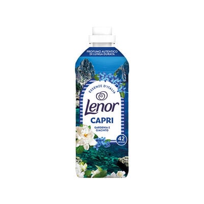 Lenor Ammorbidente Concentrato Essenze d'Italia Capri Gardenia e Giacinto 42 Lavaggi 882 ml