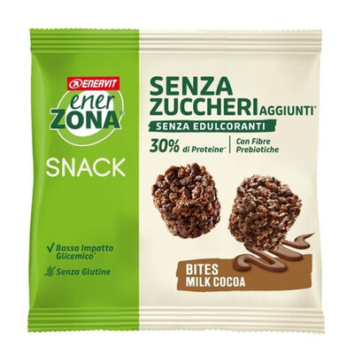 Enervit Spa Ez Bites Snack Cioccolato al Latte 24 g