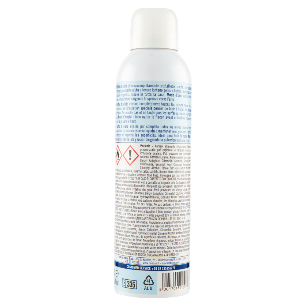 Nuncas Neutralizza Odori Soffio di Cielo 250 ml, , large