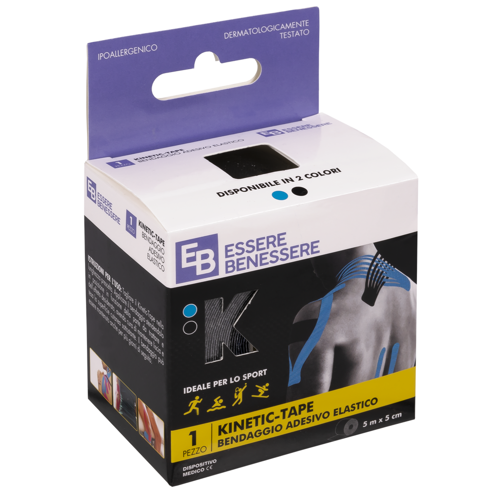 Essere Benessere Kinetik Blu/NEro5mx5cm 1pz, , large