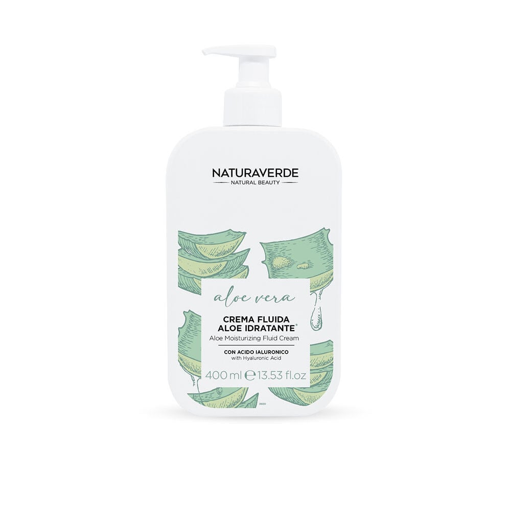 Natura Verde Crema Corpo Idratante Aloe 400 ml, , large