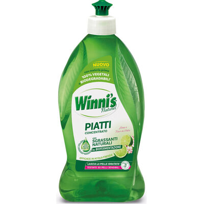 Winni's Detersivo Piatti Lime e Fiori di Mela 480ml