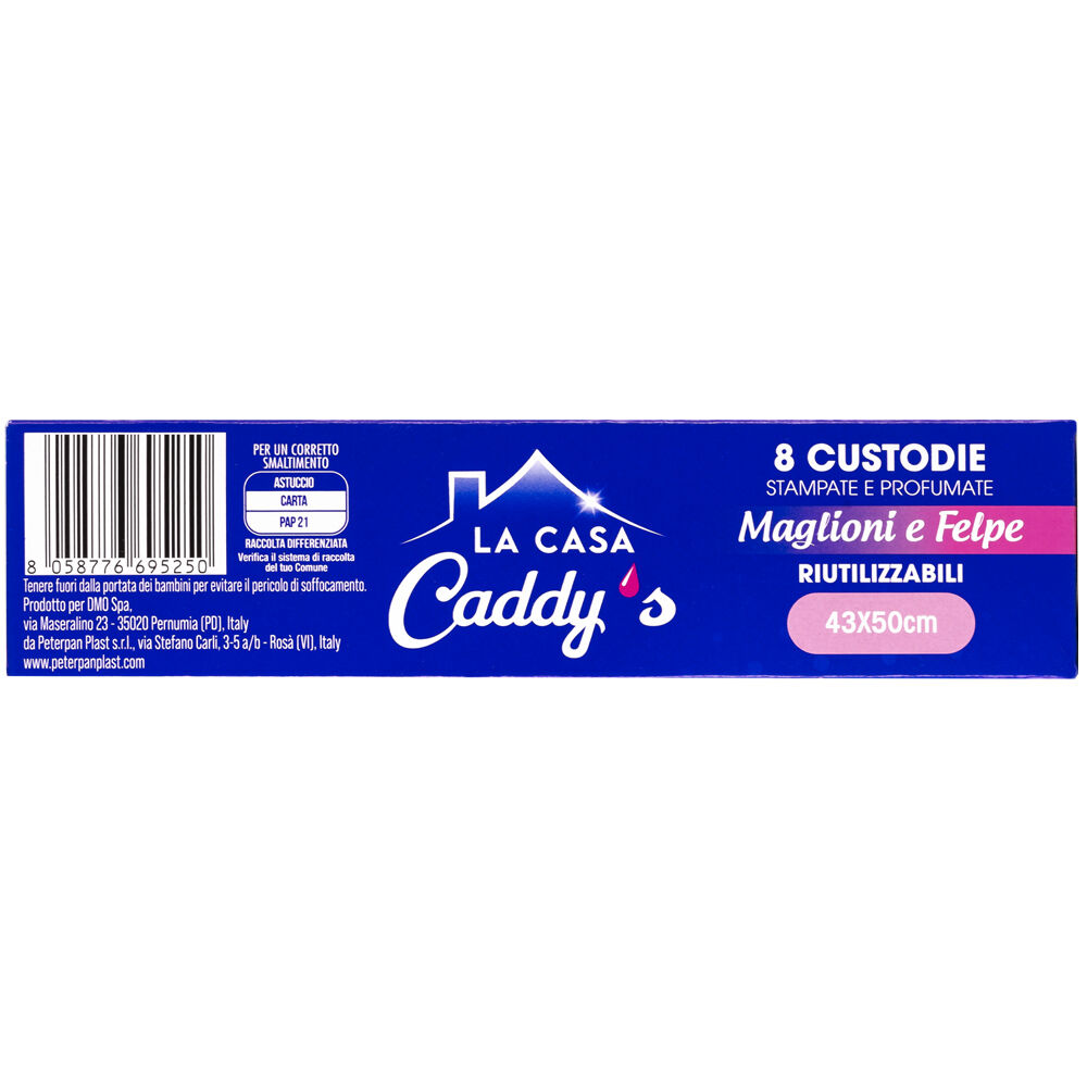 Caddy's Custodia Maglioni e Felpe 43x50cm 8 Pezzi, , large