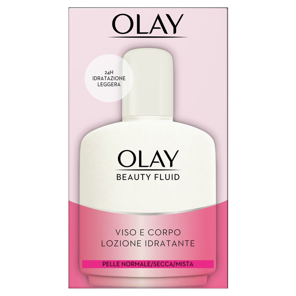 Olay Crema Viso e Corpo Beauty Fluid Lozione Idratante 100 ml, , large