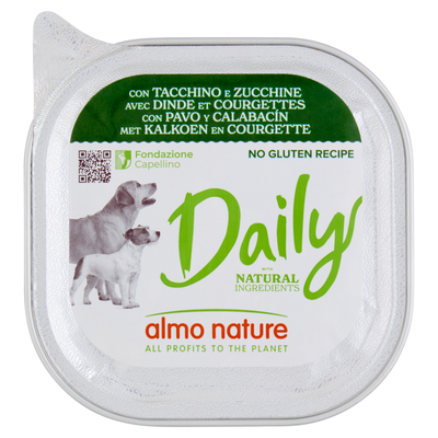 Almo Nature Daily con Tacchino e Zucchine 100 g