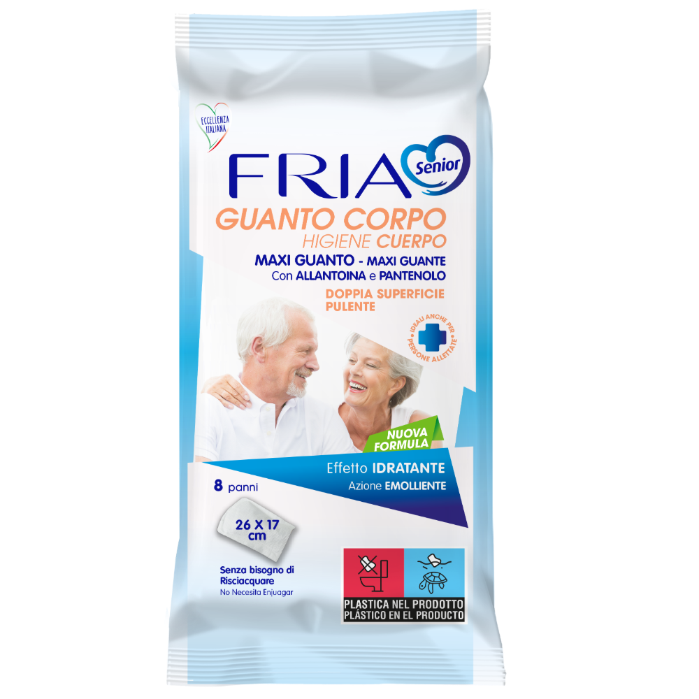 Fria Senior Guanto Corpo 8 Pezzi, , large