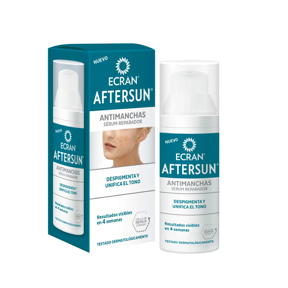 Ecran Aftersun Siero Riparatore Viso Anti-Macchie 50ml, , large
