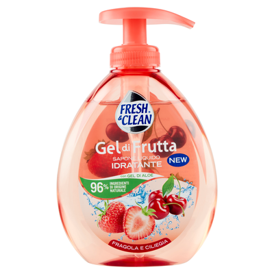 Fresh & Clean Gel di Frutta Sapone Liquido Idratante 300 ml - Profumazione Assortita