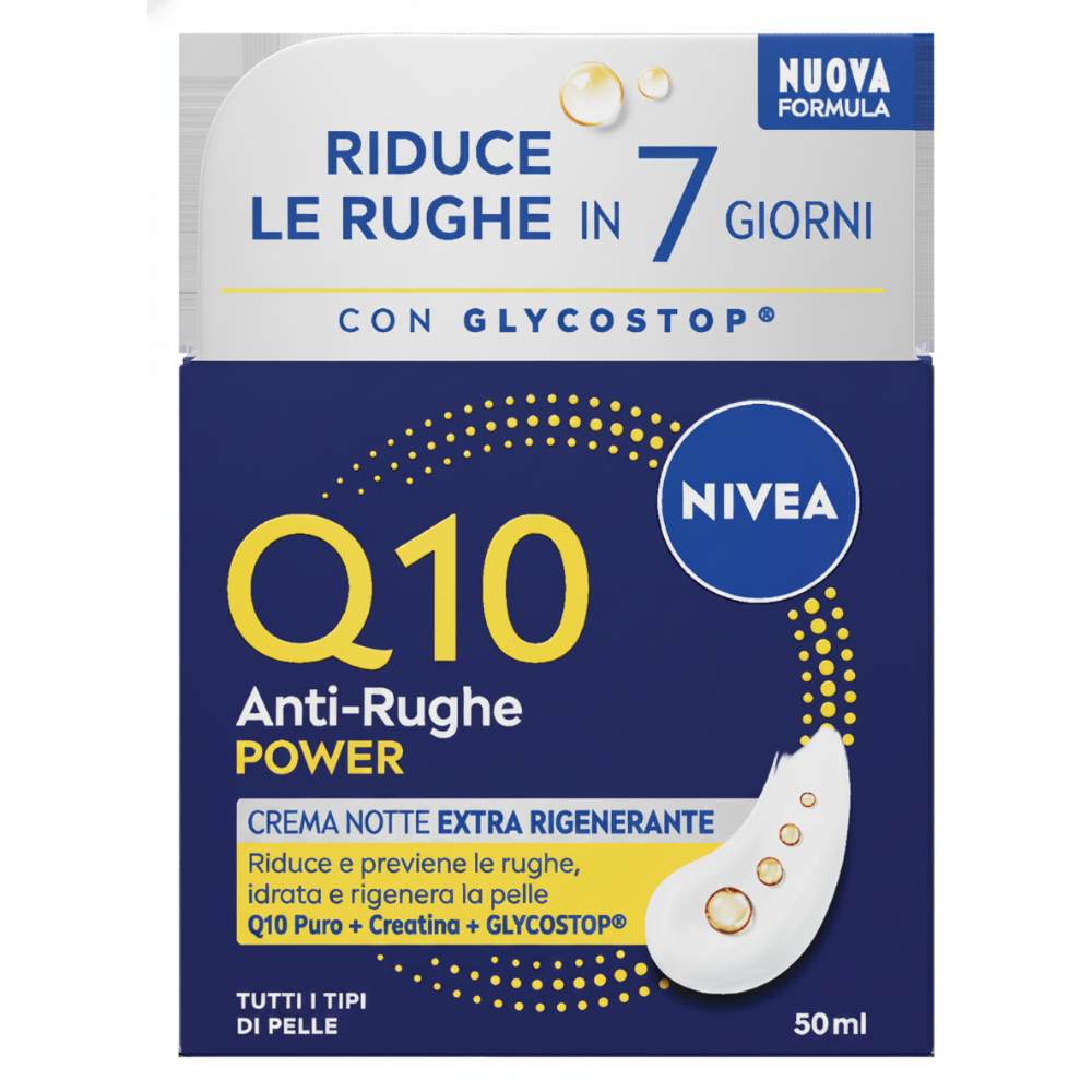 NIVEA Q10 Power Anti-Rughe Crema Notte 50 ml	, , large