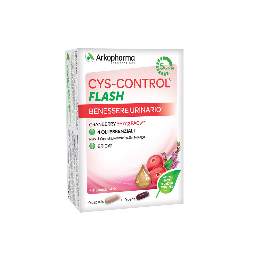 Arkopharma Cys Control Flash 20 Capsule, , large