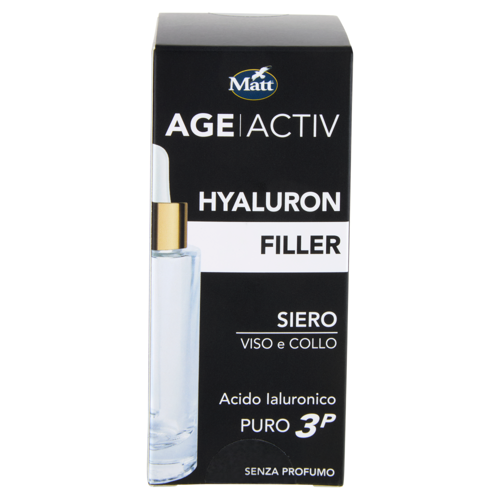 Matt Age Activ Hyaluron Filler Siero Acido Ialuronico Puro 3P 30 ml, , large