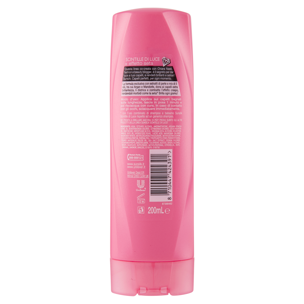 Sunsilk Scintille di Luce Balsamo 200 ml, , large