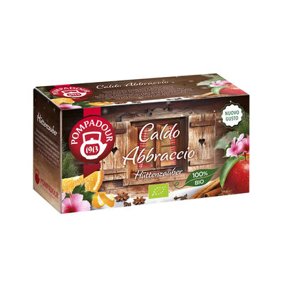 Pompadour Infuso Caldo Abbraccio BIO 20 filtri 45 g	