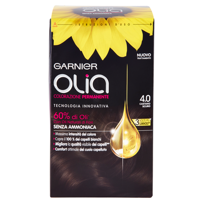 Olia Colorazione Permanente Castano Scuro 4.0