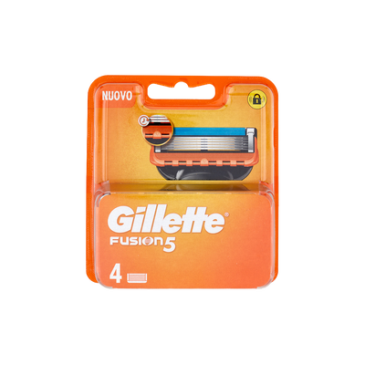 Gillette Fusion5 Lame Manual Ricarica x4