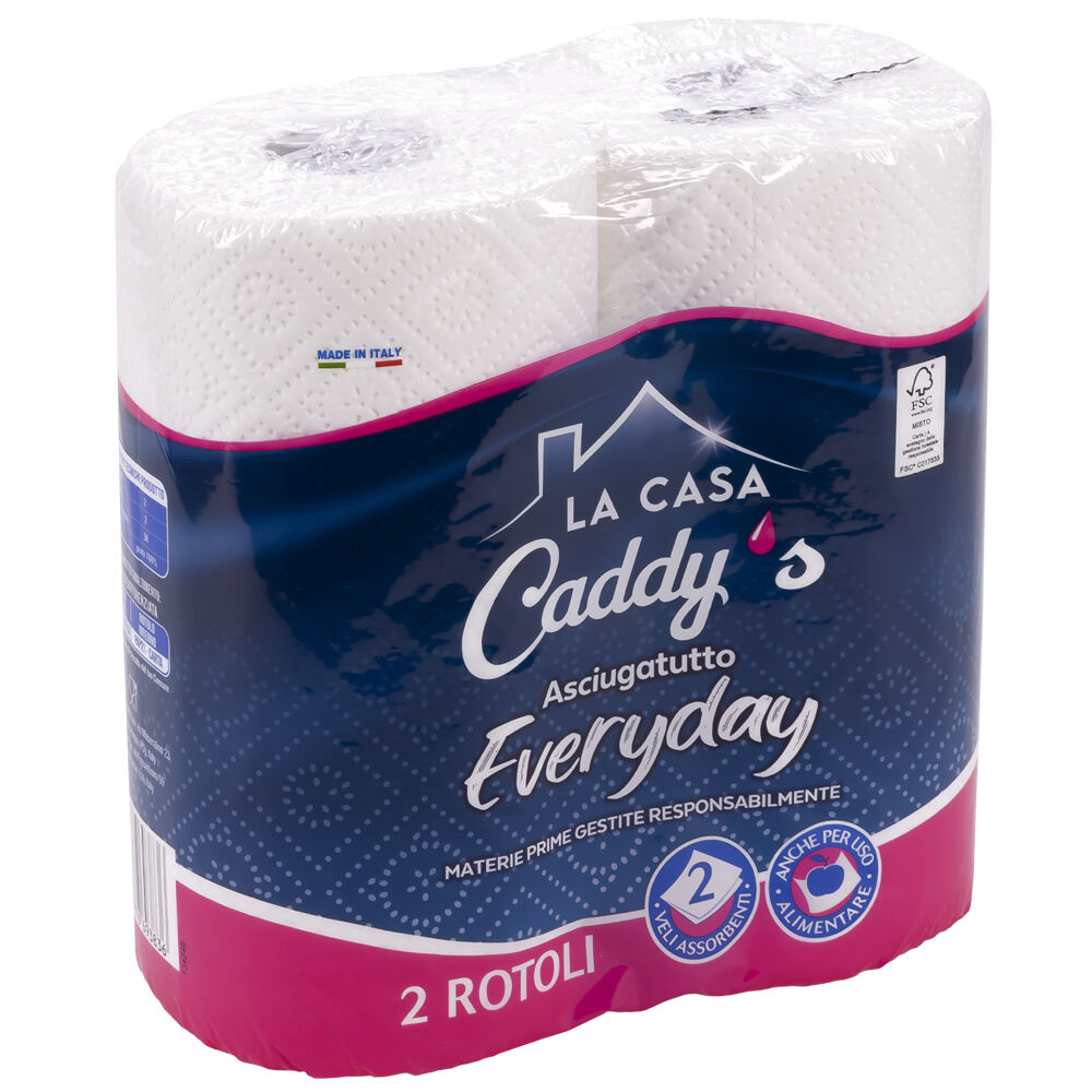 Caddy's Asciugatutto Everyday 2 Rotoli, , large