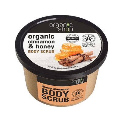 Organic Shop Body Scrub Miele e Cannella 250 ml