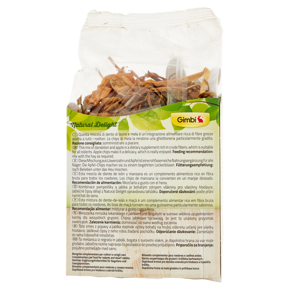 Gimbi Natural Delight Dente di Leone e Mela 70 gr, , large
